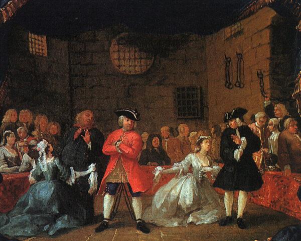 HOGARTH, William A Scene from the Beggar's Opera g Spain oil painting art